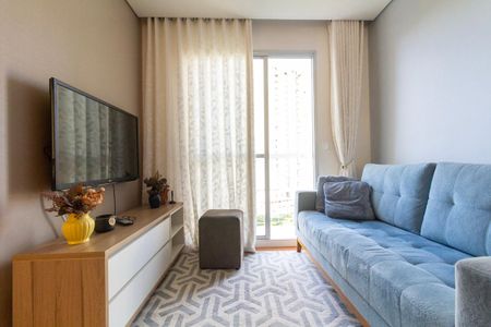 Sala de apartamento à venda com 2 quartos, 50m² em Vila Guilhermina, São Paulo