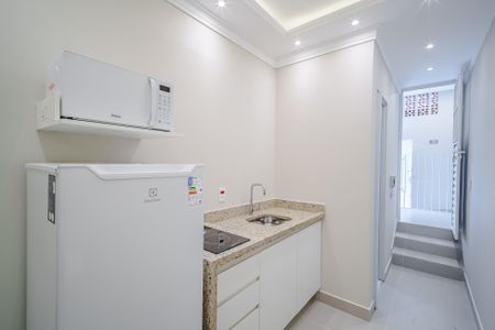 Studio para alugar com 15m², 1 quarto e sem vaga Studio para alugar com 15m², 1 quarto e sem vagaCozinha