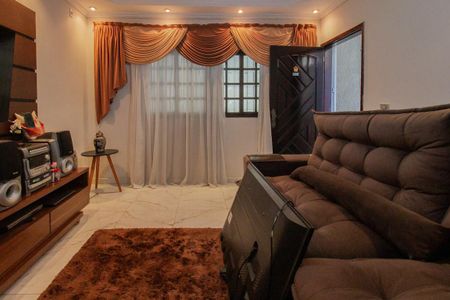Sala de casa para alugar com 3 quartos, 203m² em Jardim Bom Recanto, Mauá