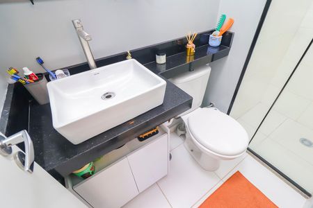 Apartamento para alugar com 31m², 2 quartos e sem vaga Apartamento para alugar com 31m², 2 quartos e sem vagaBanheiro