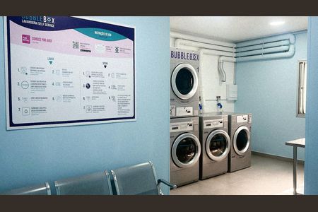 Apartamento para alugar com 49m², 2 quartos e 1 vagaLavanderia