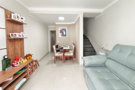 Sala de casa de condomínio à venda com 2 quartos, 70m² em Parque da Figueira, Campinas