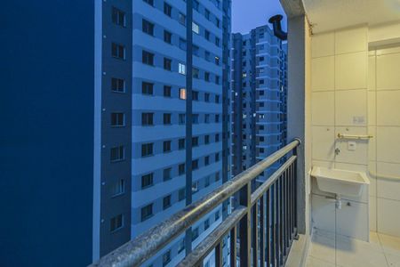 Sacada de apartamento para alugar com 2 quartos, 38m² em Usina Piratininga, São Paulo
