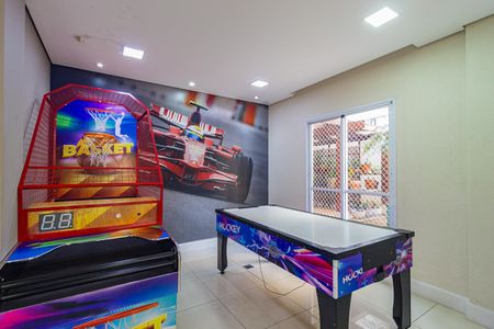Apartamento à venda com 65m², 2 quartos e 1 vagaSalão de jogos