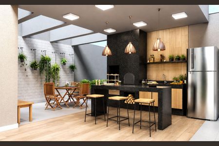 Apartamento para alugar com 37m², 2 quartos e 1 vaga Apartamento para alugar com 37m², 2 quartos e 1 vagaÁrea externa