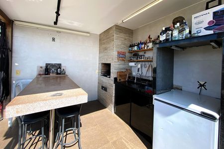 Espaço Gourmet de apartamento à venda com 3 quartos, 146m² em Manacás, Belo Horizonte