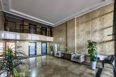 Apartamento para alugar com 84m², 2 quartos e 1 vagaHall social