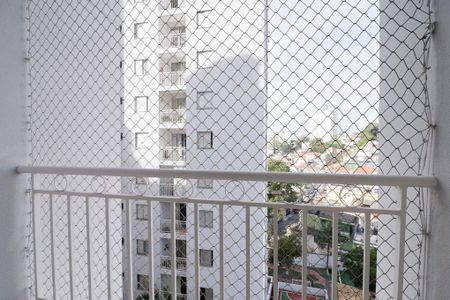Varanda da Sala de apartamento à venda com 2 quartos, 49m² em Vila Roque, São Paulo