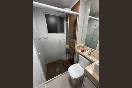 Banheiro de apartamento para alugar com 2 quartos, 48m² em Parque das Cachoeiras, Campinas