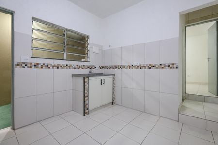 Cozinha de casa para alugar com 1 quarto, 53m² em Jardim Olinda, São Paulo