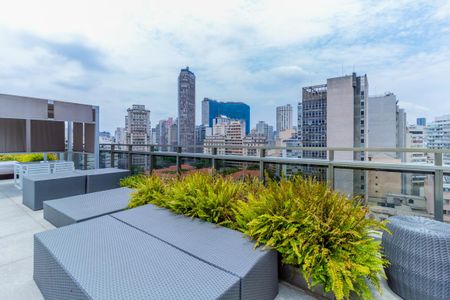 Studio para alugar com 25m², 1 quarto e sem vagaTerraço