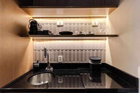 Studio para alugar com 25m², 1 quarto e sem vaga Studio para alugar com 25m², 1 quarto e sem vagaCozinha