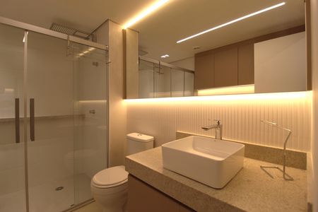 Casa de condomínio para alugar com 24m², 1 quarto e sem vagaBanheiro