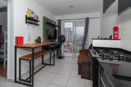 Sala de apartamento para alugar com 2 quartos, 35m² em Barra Funda, São Paulo