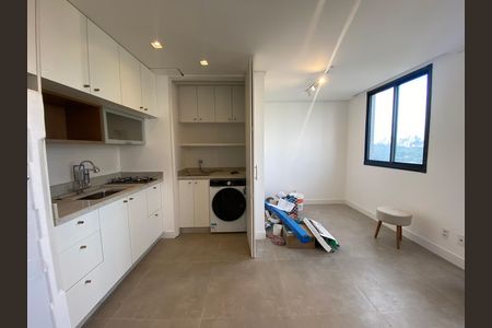 Studio para alugar com 34m², 1 quarto e sem vaga Studio para alugar com 34m², 1 quarto e sem vagaÁrea de Serviço