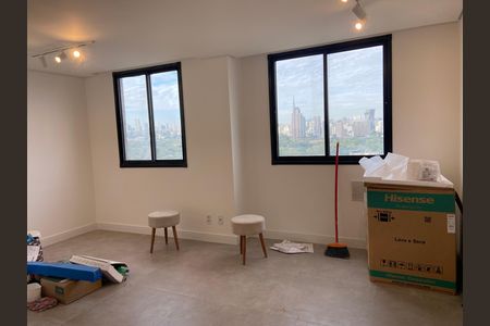 Studio para alugar com 34m², 1 quarto e sem vaga Studio para alugar com 34m², 1 quarto e sem vagaSala