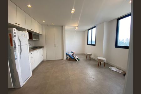 Sala / Cozinha de kitnet/studio para alugar com 1 quarto, 34m² em Butantã, São Paulo