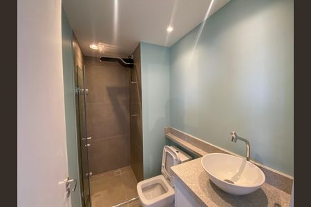 Studio para alugar com 34m², 1 quarto e sem vaga Studio para alugar com 34m², 1 quarto e sem vagaBanheiro