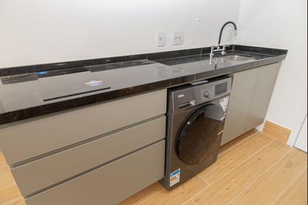 Studio para alugar com 34m², 1 quarto e 1 vaga Studio para alugar com 34m², 1 quarto e 1 vagaCozinha