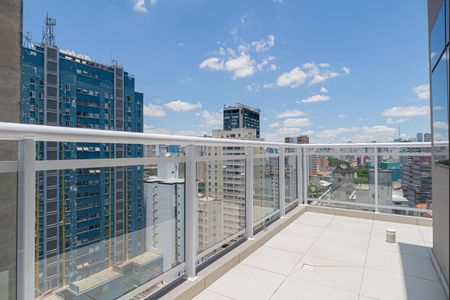 Studio para alugar com 34m², 1 quarto e 1 vaga Studio para alugar com 34m², 1 quarto e 1 vagaÁrea comum - Terraço