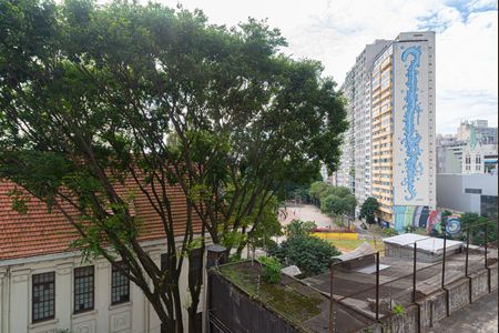 Studio para alugar com 34m², 1 quarto e 1 vaga Studio para alugar com 34m², 1 quarto e 1 vagaVista da Varanda da Sala/Quarto