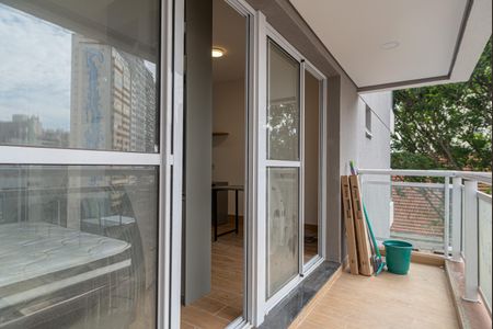 Studio para alugar com 34m², 1 quarto e 1 vaga Studio para alugar com 34m², 1 quarto e 1 vagaVaranda da Sala/Quarto
