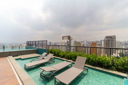 Studio à venda com 27m², 1 quarto e sem vaga