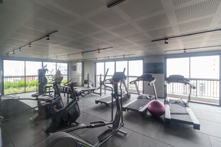 Studio à venda com 27m², 1 quarto e sem vaga Studio à venda com 27m², 1 quarto e sem vagaAcademia