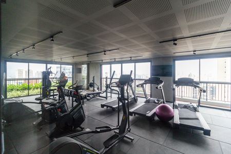 Studio à venda com 27m², 1 quarto e sem vaga Studio à venda com 27m², 1 quarto e sem vagaAcademia