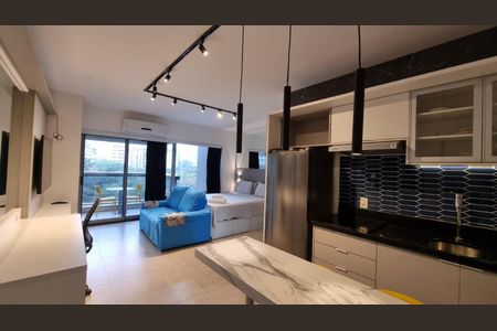Studio à venda com 40m², 1 quarto e sem vaga