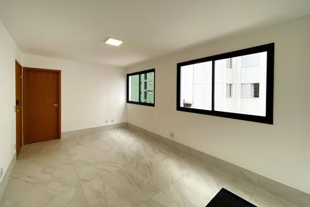 Sala de apartamento à venda com 3 quartos, 101m² em Anchieta, Belo Horizonte