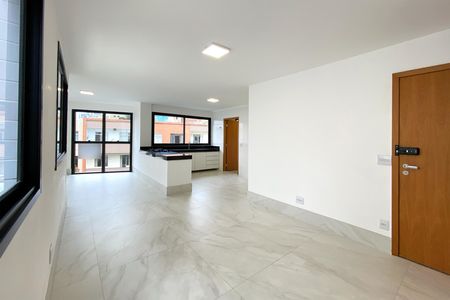 Sala de apartamento à venda com 3 quartos, 101m² em Anchieta, Belo Horizonte
