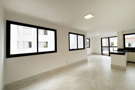 Sala de apartamento à venda com 3 quartos, 101m² em Anchieta, Belo Horizonte