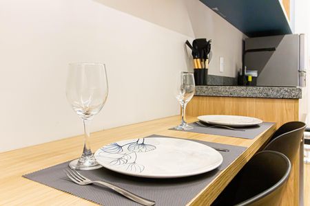 Cozinha de kitnet/studio à venda com 1 quarto, 25m² em Perdizes, São Paulo