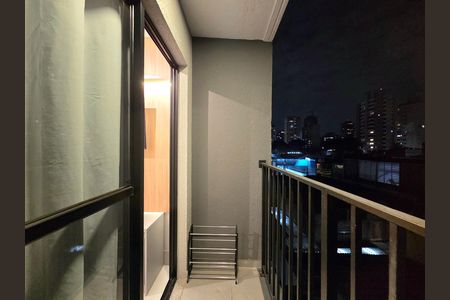 Apartamento à venda com 27m², 1 quarto e sem vagaVaranda