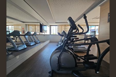 Apartamento para alugar com 49m², 1 quarto e 1 vaga Apartamento para alugar com 49m², 1 quarto e 1 vagaAcademia