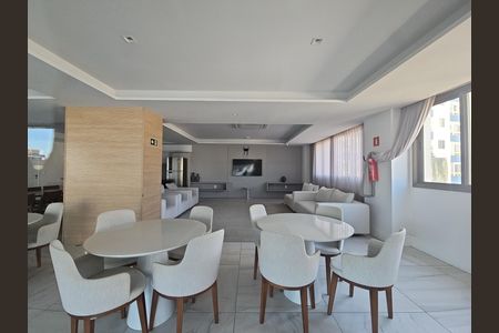 Apartamento para alugar com 49m², 1 quarto e 1 vaga Apartamento para alugar com 49m², 1 quarto e 1 vagaÁrea comum - Salão de festas