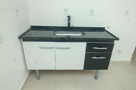 Cozinha de kitnet/studio para alugar com 1 quarto, 38m² em Vila Príncipe de Gales, Santo André