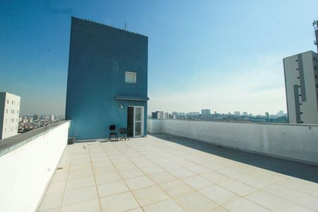 Studio para alugar com 38m², 1 quarto e 1 vaga Studio para alugar com 38m², 1 quarto e 1 vagaCobertura - Área comum