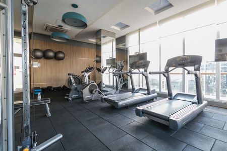 Apartamento para alugar com 53m², 1 quarto e 1 vaga Apartamento para alugar com 53m², 1 quarto e 1 vagaÁrea comum - Academia