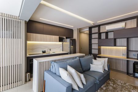 Apartamento para alugar com 53m², 1 quarto e 1 vaga Apartamento para alugar com 53m², 1 quarto e 1 vagaSala