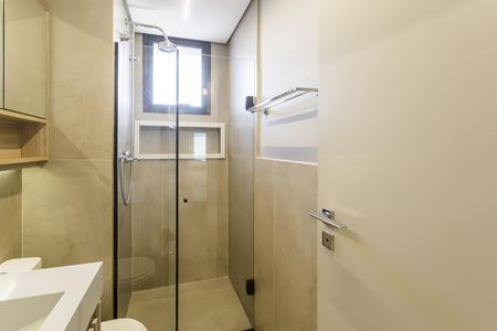 Apartamento para alugar com 53m², 1 quarto e 1 vaga Apartamento para alugar com 53m², 1 quarto e 1 vagaBanheiro da Suíte