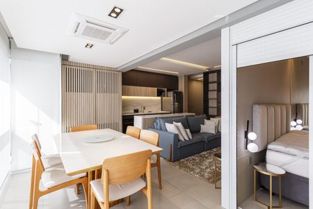 Apartamento para alugar com 53m², 1 quarto e 1 vaga Apartamento para alugar com 53m², 1 quarto e 1 vagaSala