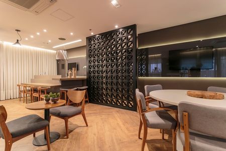 Apartamento para alugar com 53m², 1 quarto e 1 vaga Apartamento para alugar com 53m², 1 quarto e 1 vagaÁrea comum - Salão de festas