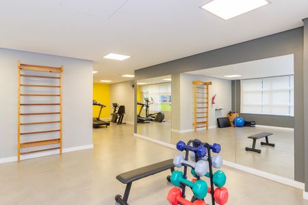 Apartamento para alugar com 59m², 2 quartos e 1 vaga Apartamento para alugar com 59m², 2 quartos e 1 vagaÁrea comum - Academia