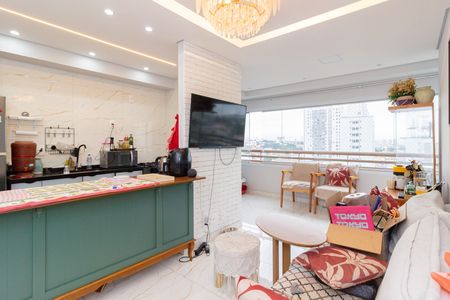 Sala de apartamento para alugar com 2 quartos, 55m² em Vila Cruz das Almas, São Paulo