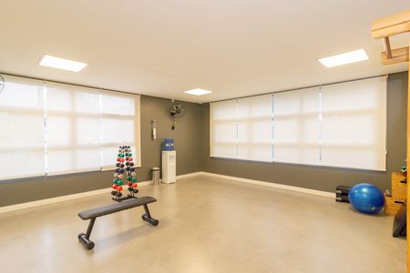 Apartamento para alugar com 59m², 2 quartos e 1 vaga Apartamento para alugar com 59m², 2 quartos e 1 vagaÁrea comum - Academia