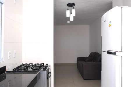 Cozinha de apartamento para alugar com 2 quartos, 28m² em Jardim Alvorada, Nova Iguaçu
