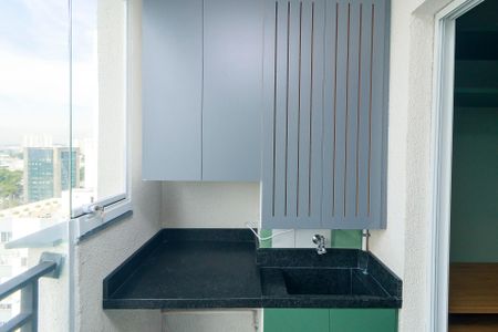 Varanda - Área de Serviço de apartamento para alugar com 2 quartos, 36m² em Vila Cruzeiro, São Paulo