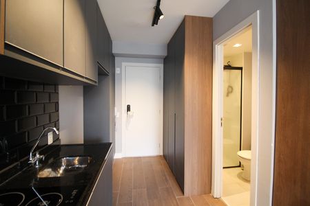 Studio para alugar com 24m², 1 quarto e sem vaga Studio para alugar com 24m², 1 quarto e sem vagaCozinha
